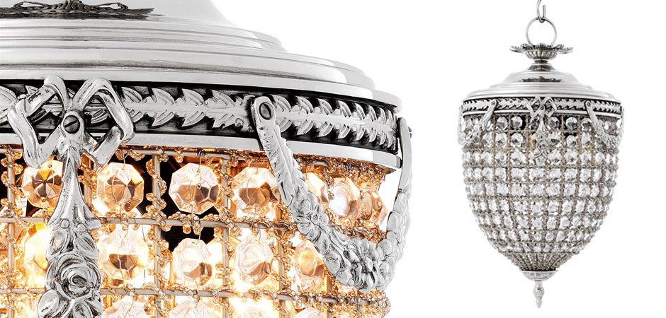 Люстра Chandelier Emperor XS Nickel