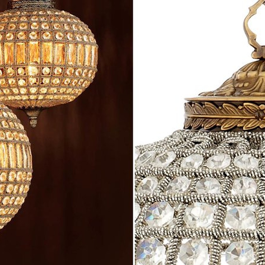 Люстра Chandelier Kasbah Oval S Brass