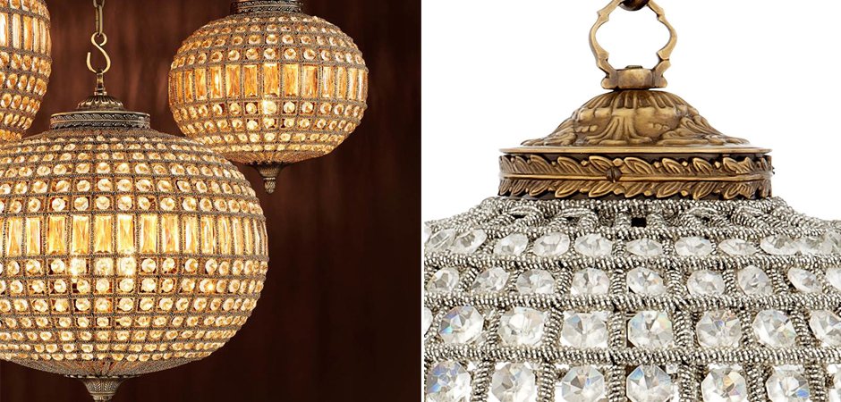 Люстра Chandelier Kasbah Oval S Brass