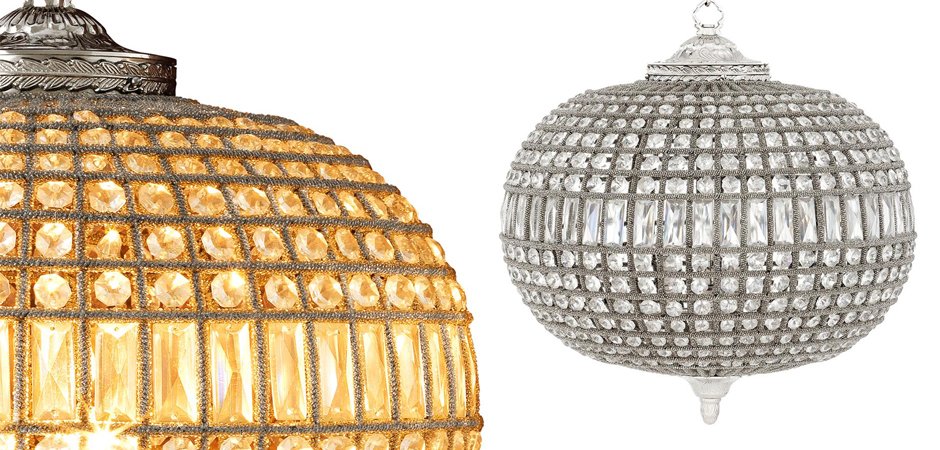 Люстра Chandelier Kasbah Oval M Nickel