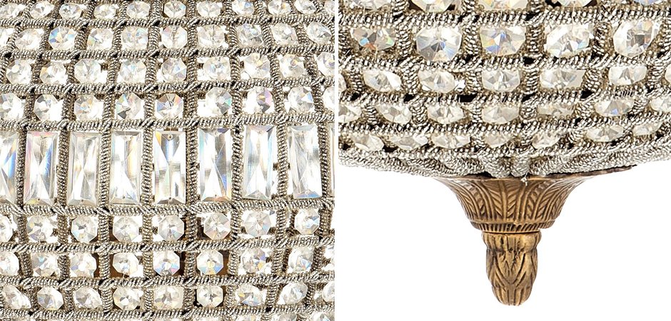 Люстра Chandelier Kasbah Oval M Brass