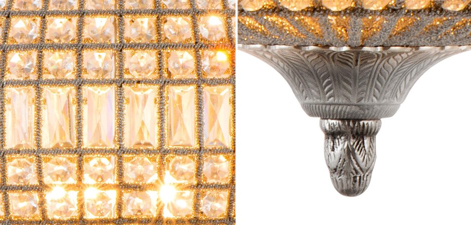 Люстра Chandelier Kasbah Oval L Nickel