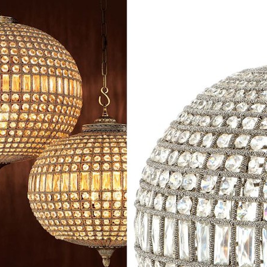Люстра Chandelier Kasbah Oval L Brass