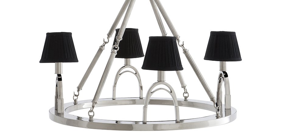 Люстра Eichholtz Chandelier Jigger Nickel