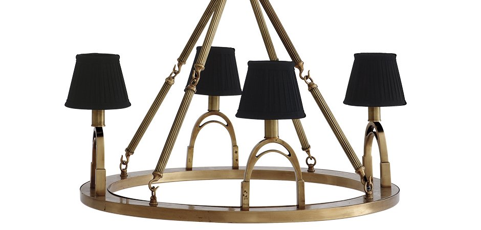 Люстра Eichholtz Chandelier Jigger Brass
