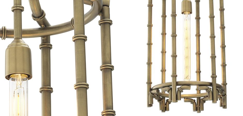 Люстра Eichholtz Lantern Vasco Brass