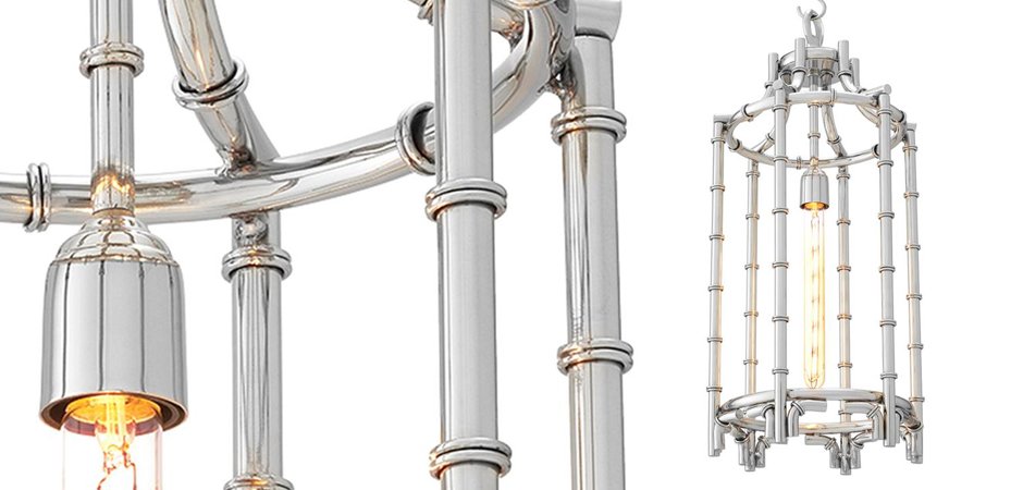 Люстра Eichholtz Lantern Vasco Steel