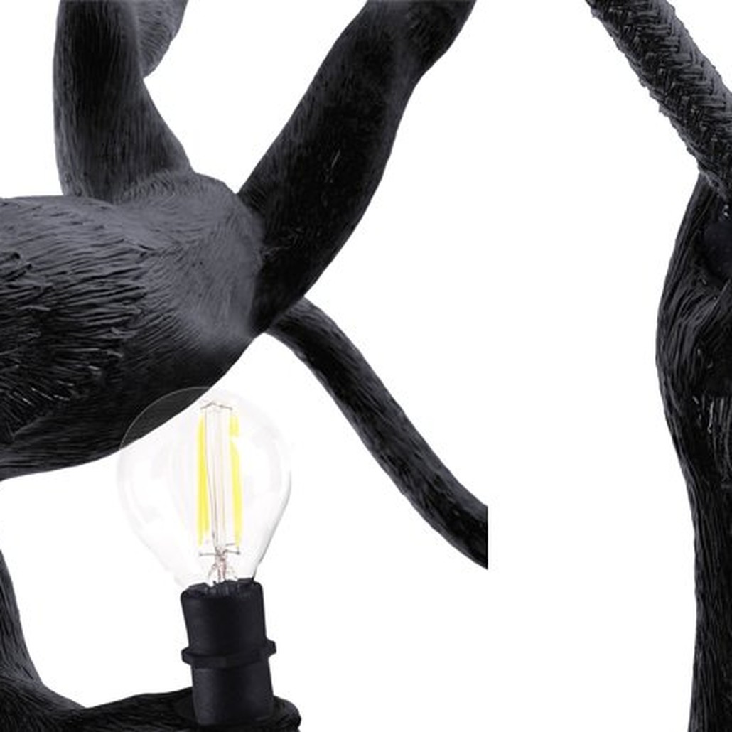 Подвесной светильник Seletti The Monkey Lamp Swing Black