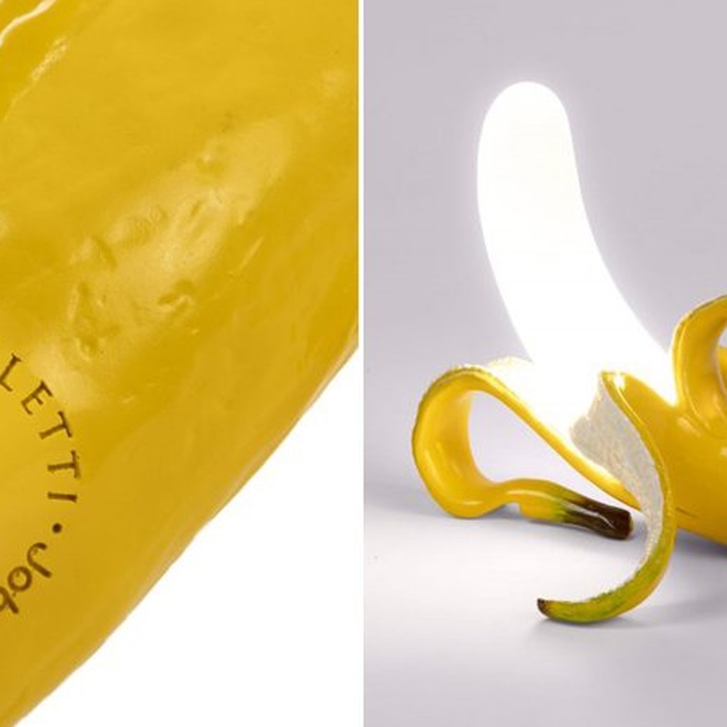 Лампа Seletti Banana Lamp Yellow Huey Design: Studio Job