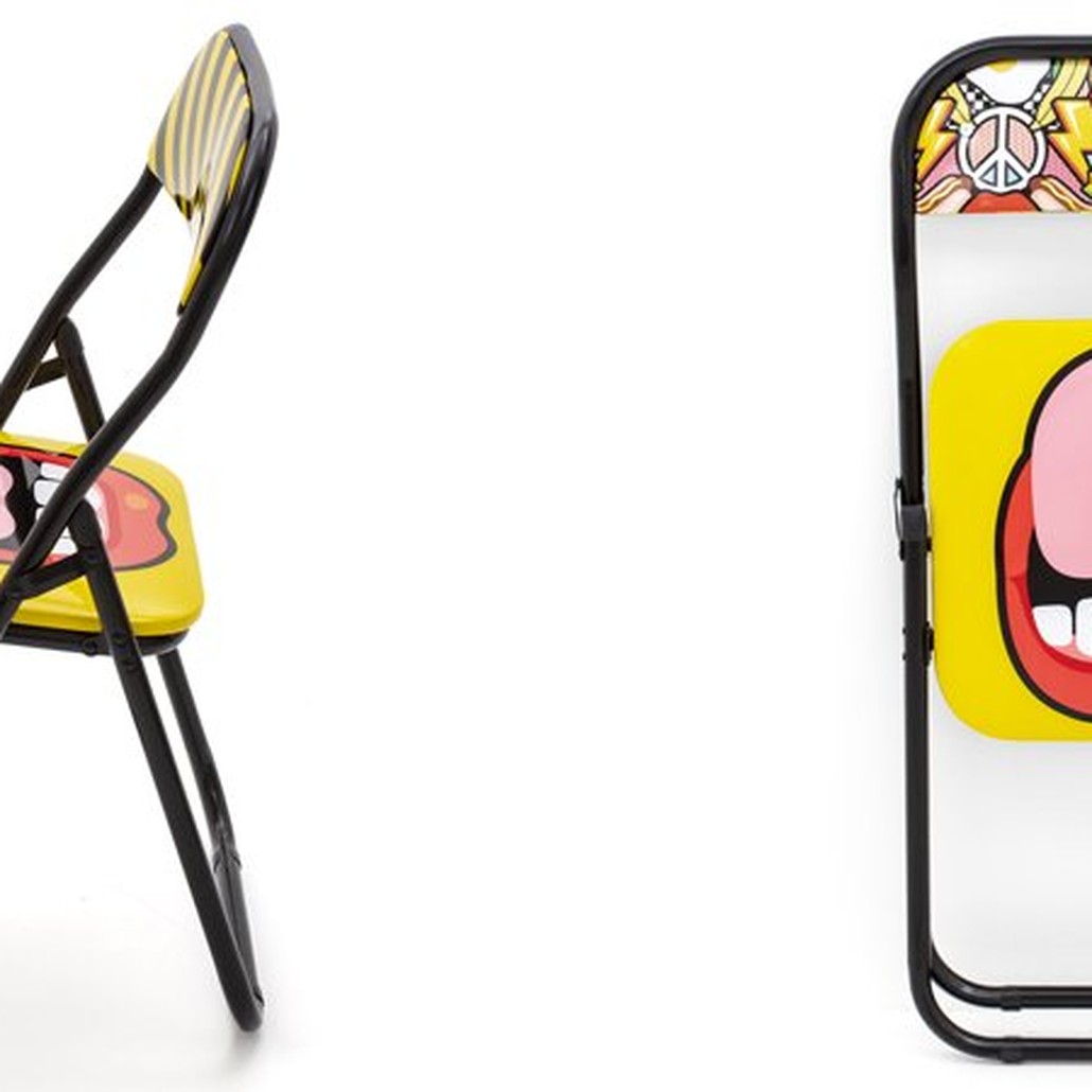 Стул Seletti Folding Chair Tongue