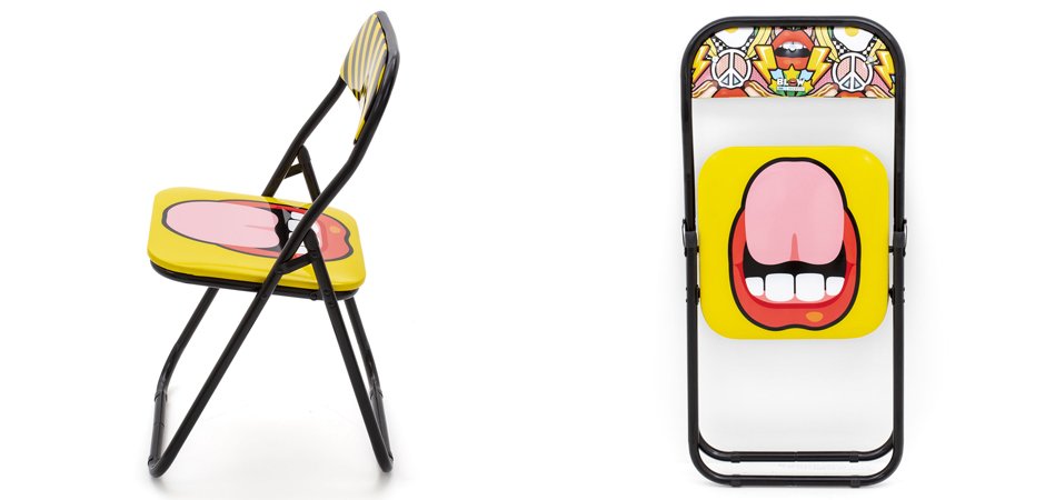 Стул Seletti Folding Chair Tongue