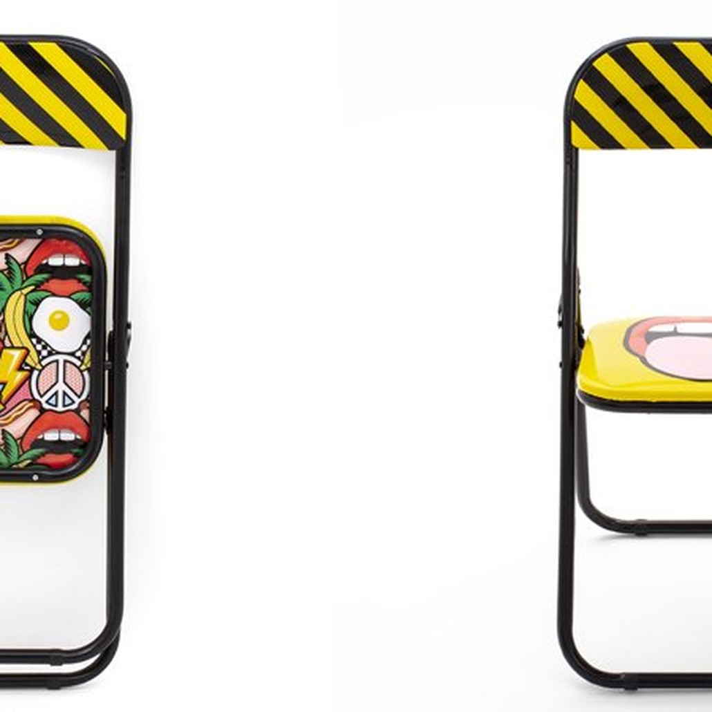 Стул Seletti Folding Chair Tongue