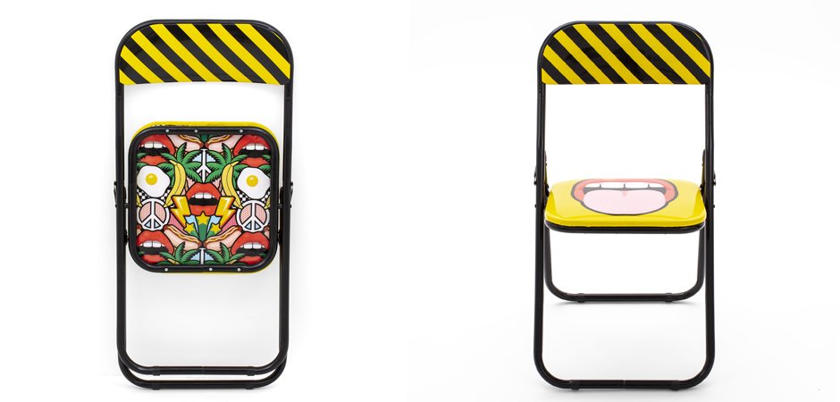 Стул Seletti Folding Chair Tongue