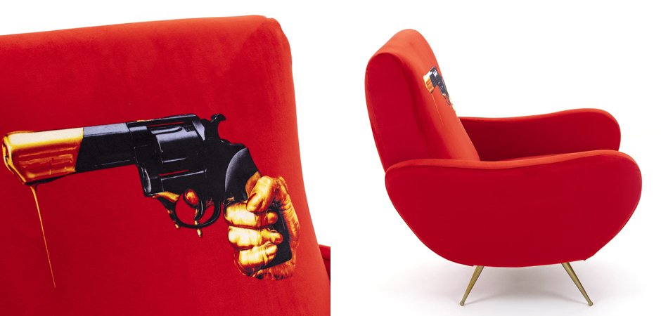 Кресло Seletti Armchair Revolver