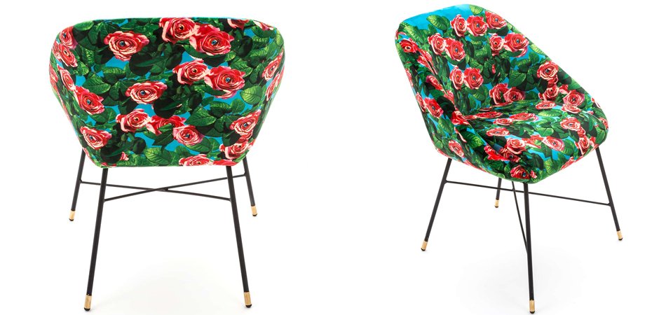 Кресло Seletti Padded Chair Roses