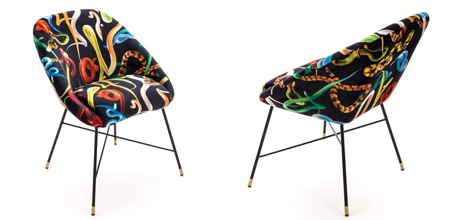 Кресло Seletti Padded Chair Snakes