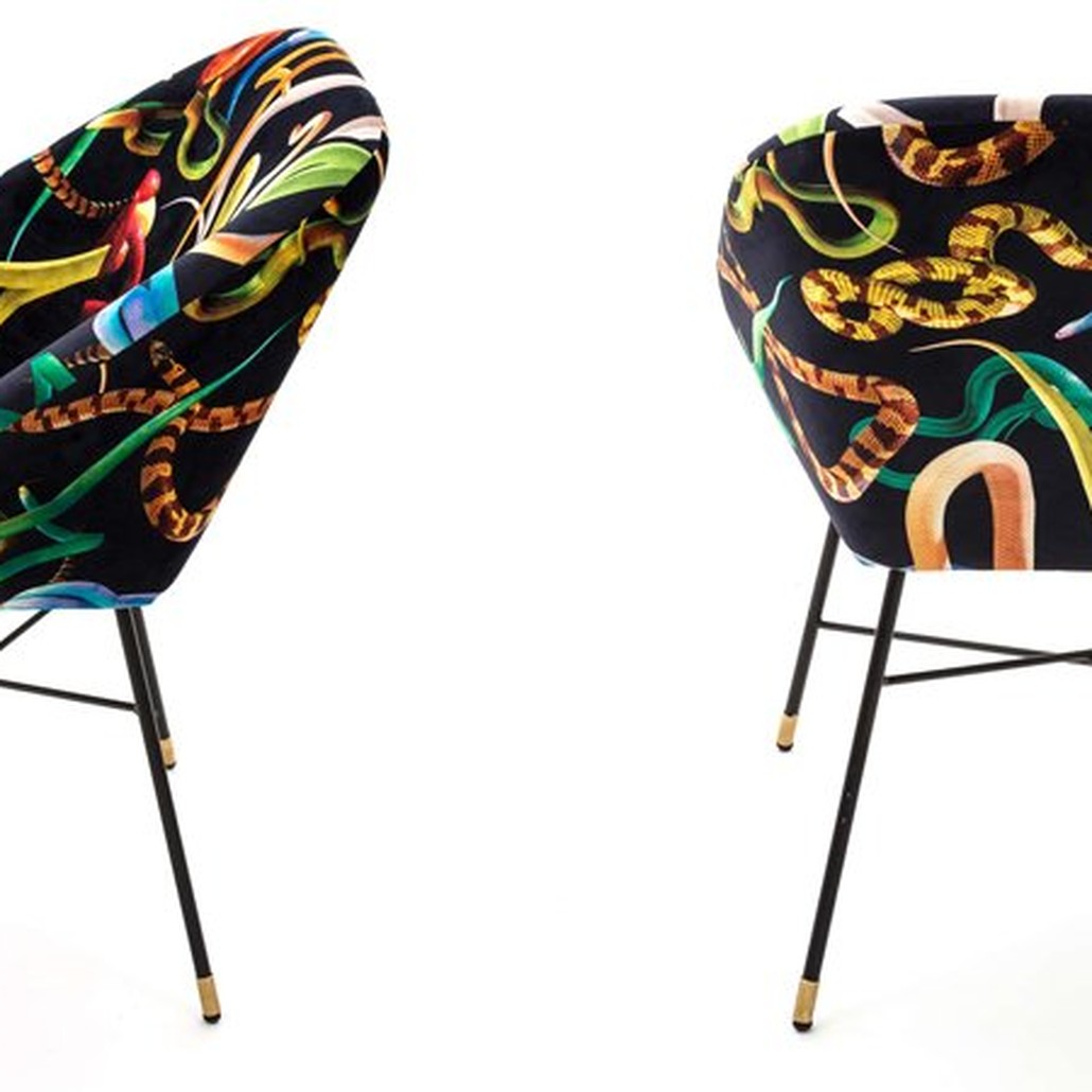 Кресло Seletti Padded Chair Snakes