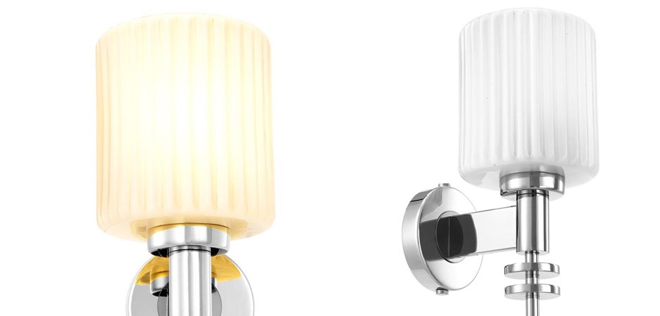 Бра Eichholtz Wall Lamp Ponza Nickel