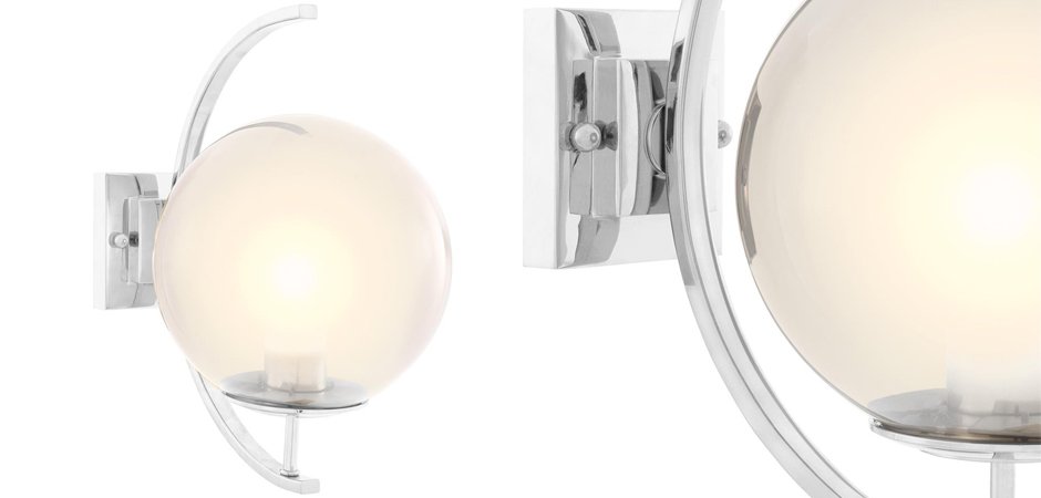Бра Eichholtz Wall Lamp Cascade Nickel