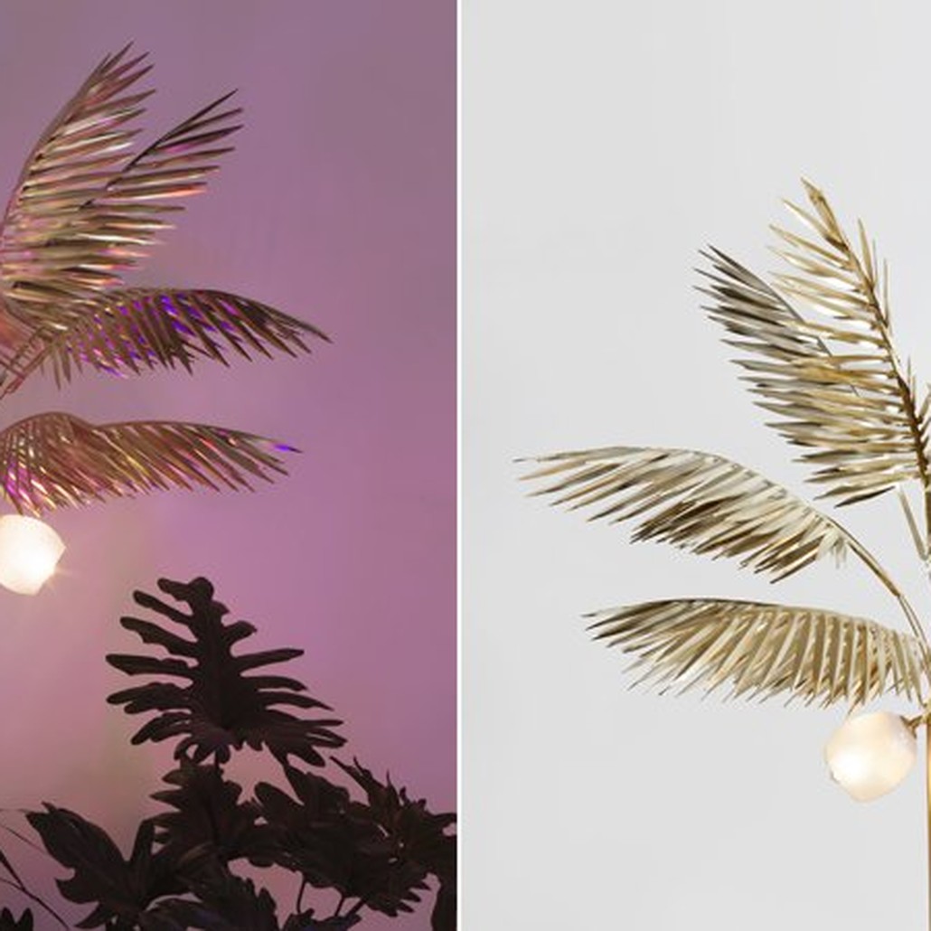 Торшер Palmyra palm tree lamp