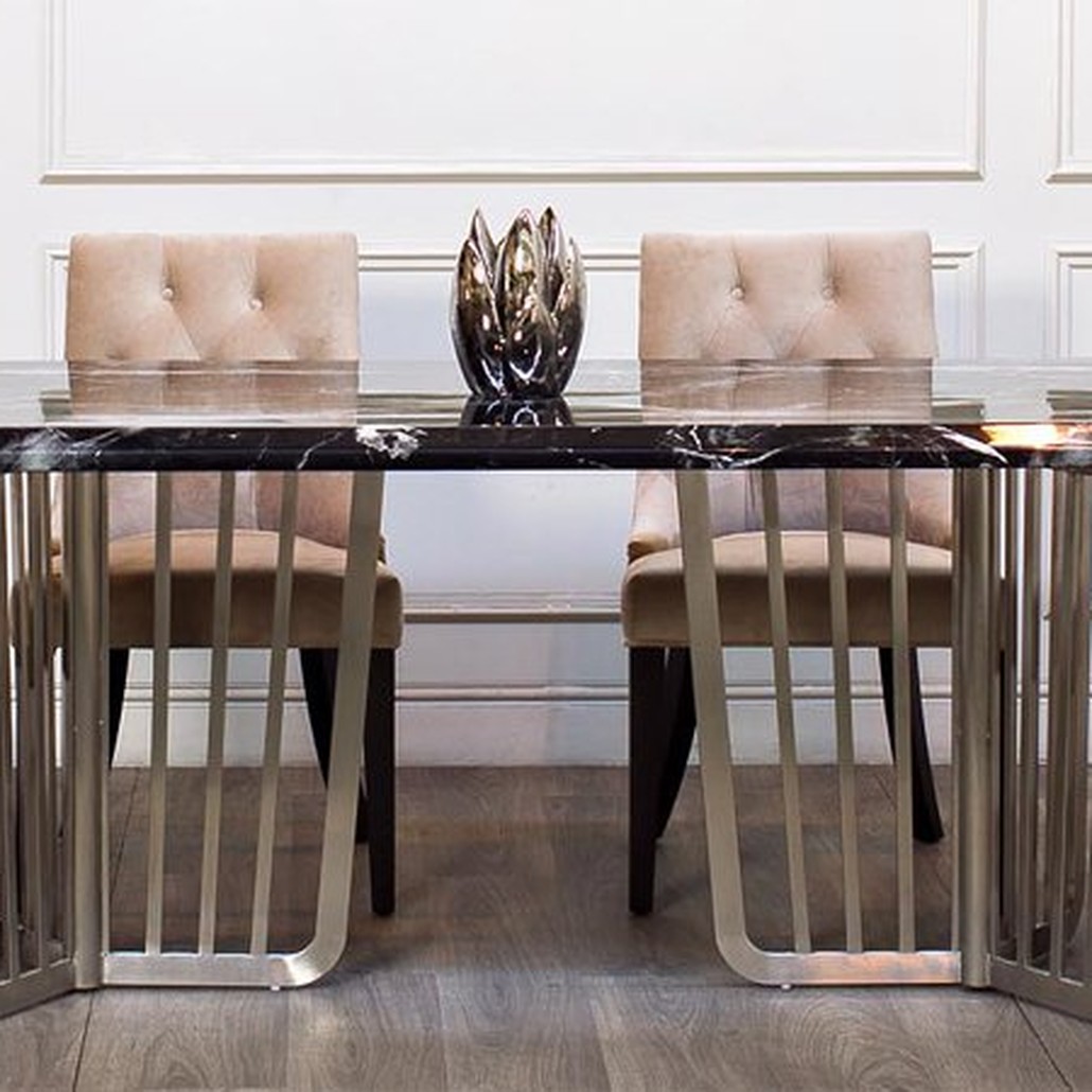 Стол Roundish Marble Lattice