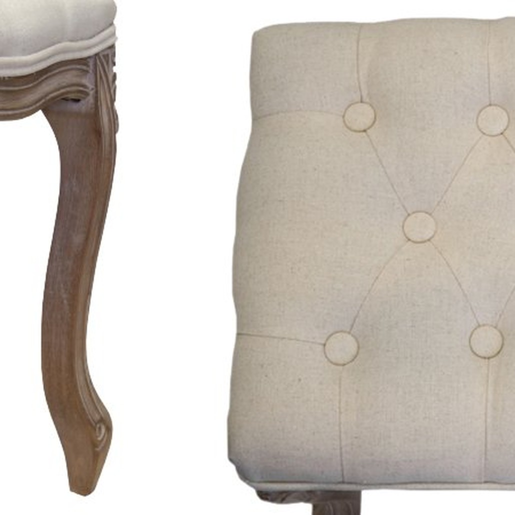 Банкетка French Provence Farmhouse Bench ivory