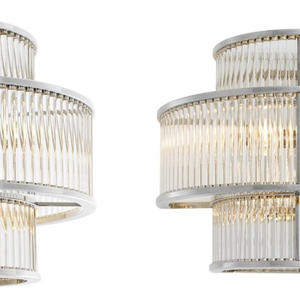 Бра Wall Lamp Mancini Nickel