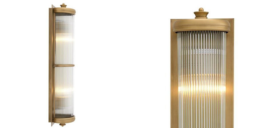 Бра Wall Lamp Glorious XL Brass