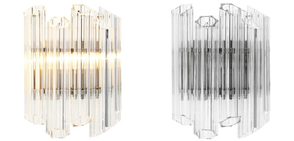 Бра Wall Lamp Vittoria Clear