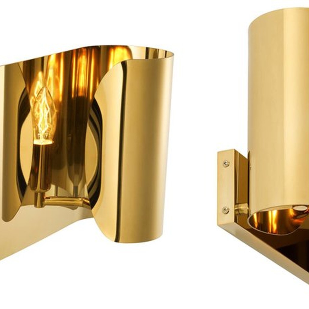 Бра Wall Lamp Crawley Gold