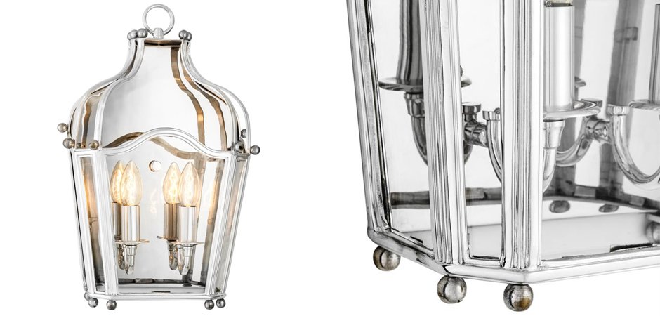 Бра Wall Lamp Elysee Silver