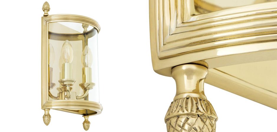 Бра Wall Lamp Lennon S Brass