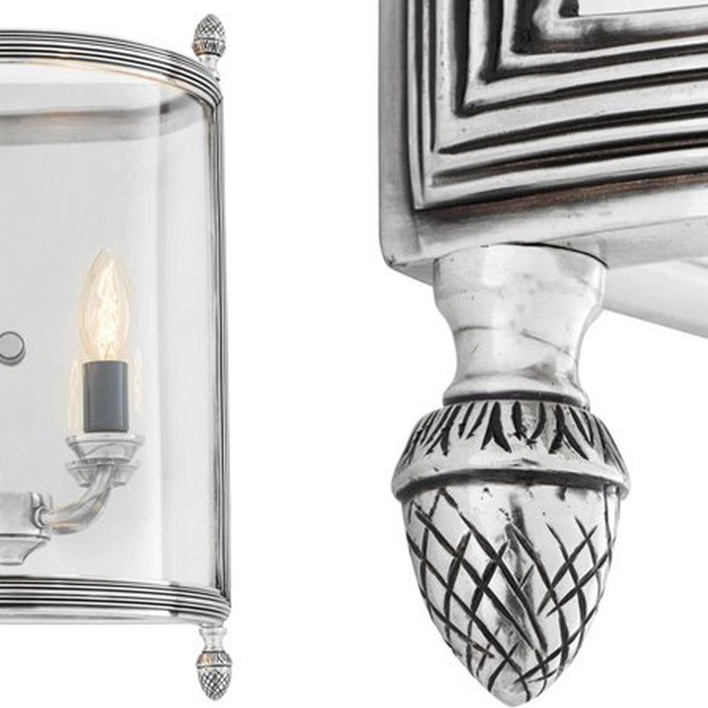 Бра Wall Lamp Lennon M Silver