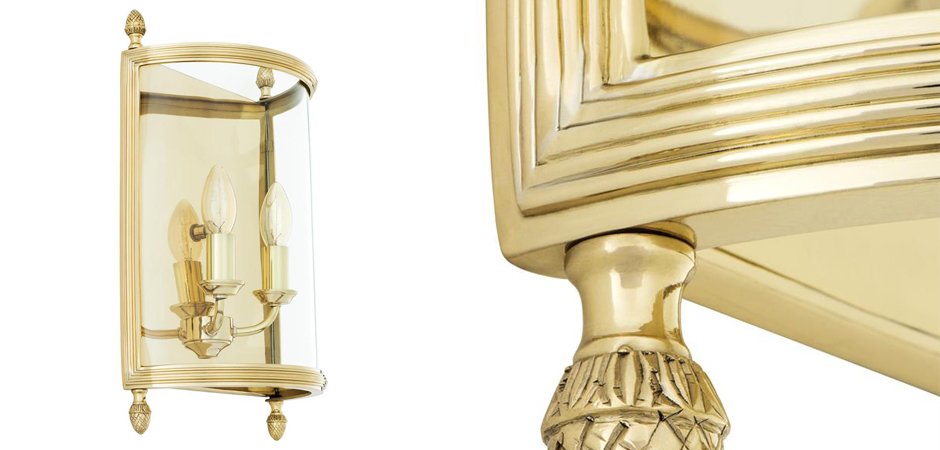 Бра Wall Lamp Lennon M Brass