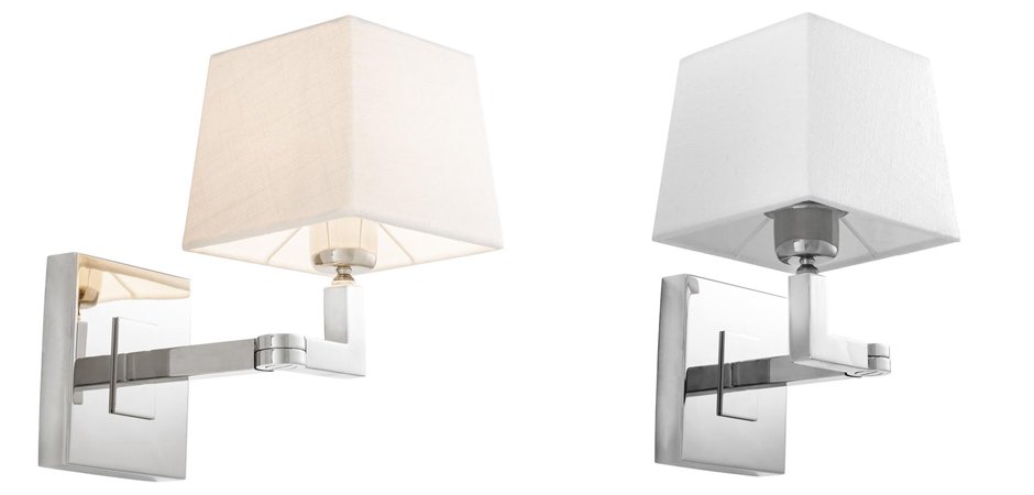 Бра Eichholtz Wall Lamp Cambell Nickel
