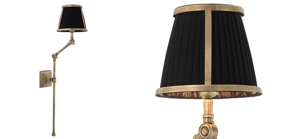 Бра Wall Lamp Brunswick Brass