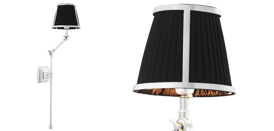 Бра Wall Lamp Brunswick Silver