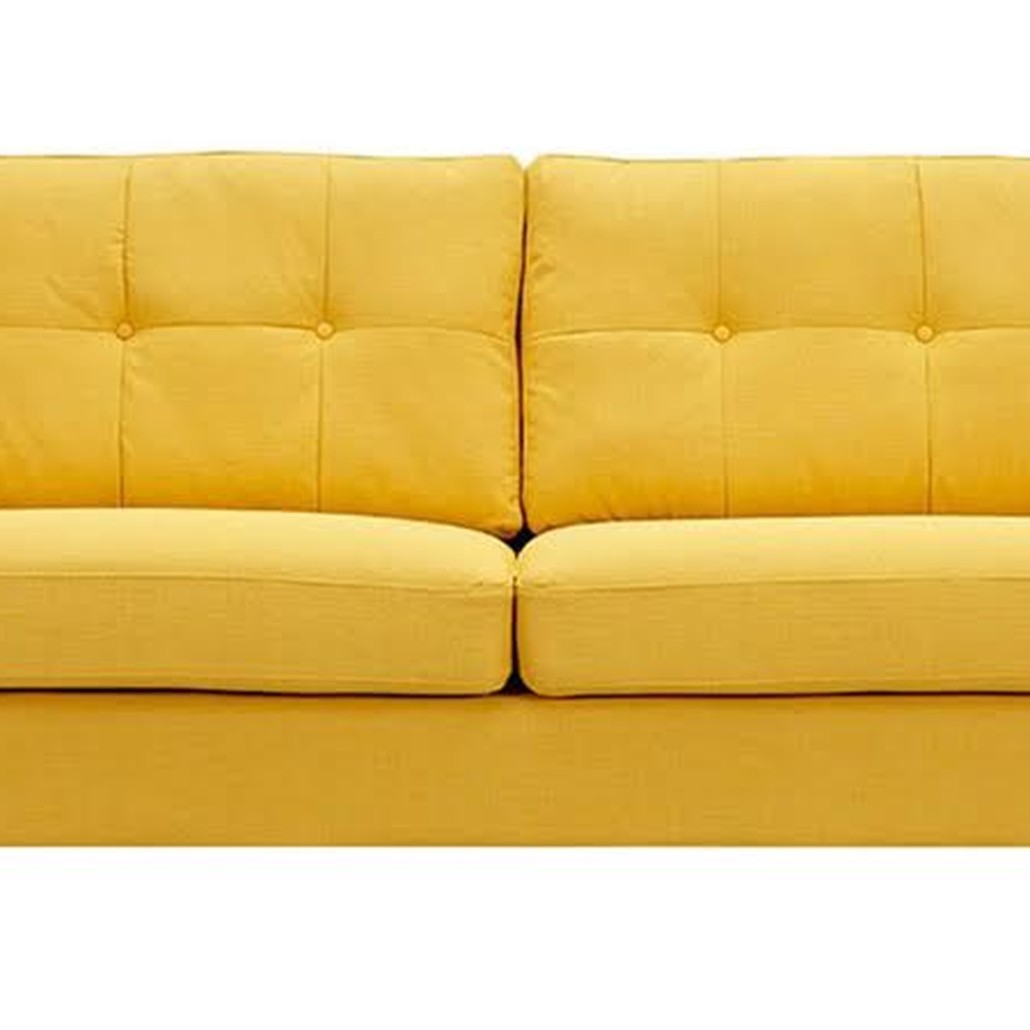 Диван Papaya Yellow Greta Sofa Диван желтая шерсть