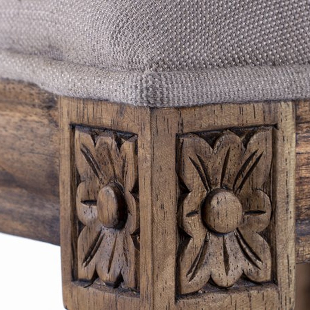 Барный стул REGENCY MEDALLION BARSTOOL Taupe Linen