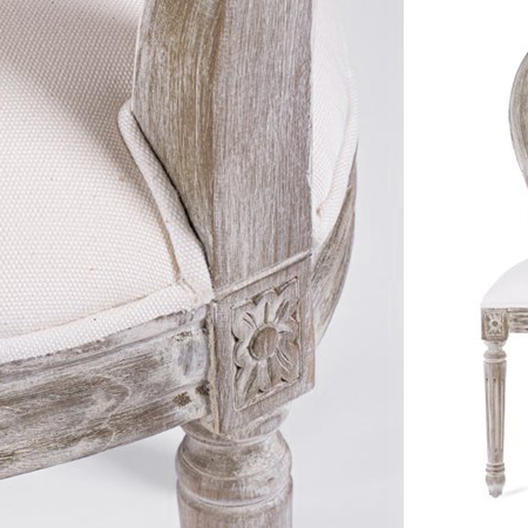 Стул REGENCY MEDALLION CHAIR Avory Linen