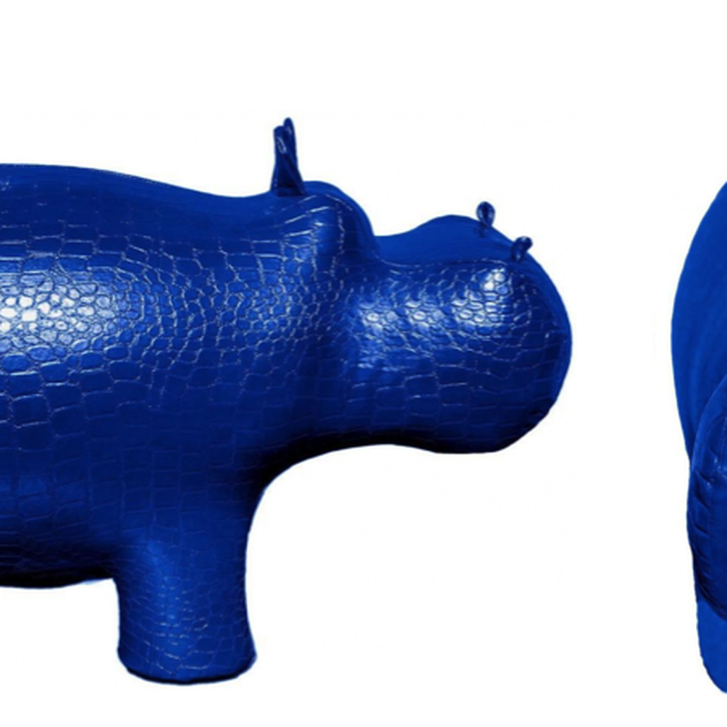 Пуф Бегемот Poof Hippo blue