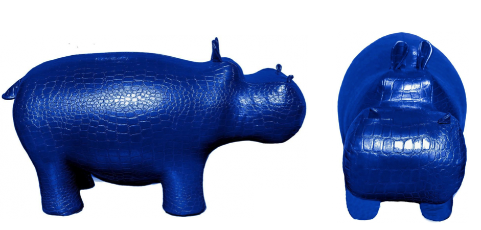 Пуф Бегемот Poof Hippo blue