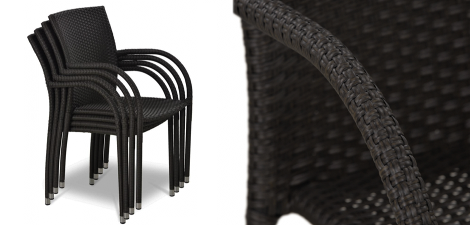 Стул Rottan Black