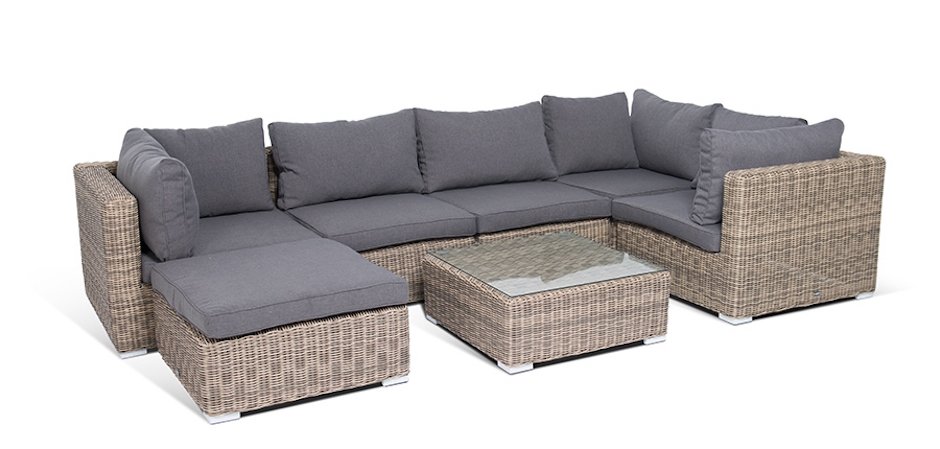 Модульный диван Rottan Grey