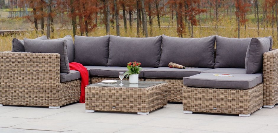 Модульный диван Rottan Grey