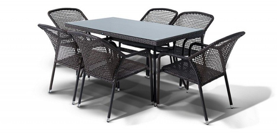 Стул Rottan armchair ton brown