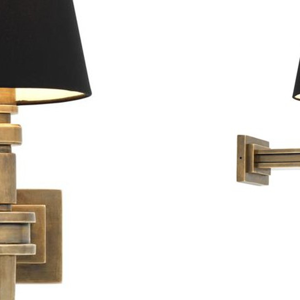 Бра Wall Lamp Waterloo Single Brass