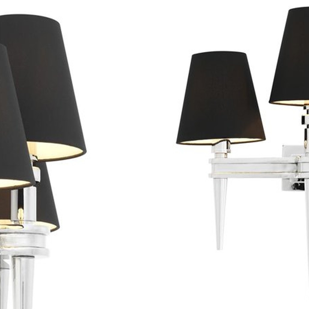 Бра Wall Lamp Waterloo Triple Nickel