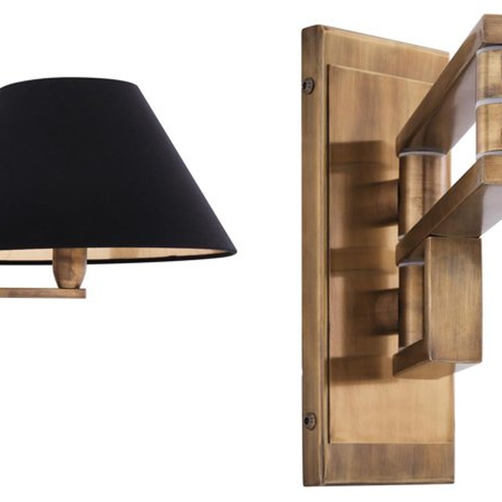 Бра Wall Lamp Lutetia Brass