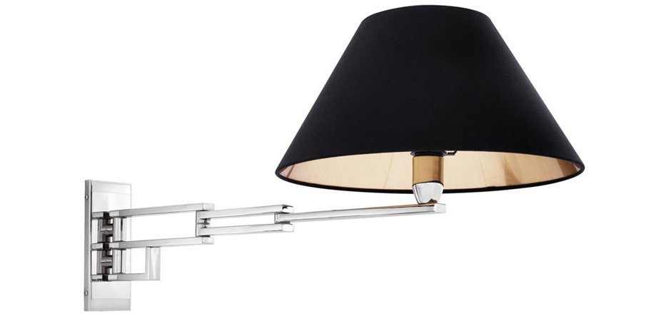 Бра Wall Lamp Lutetia Nickel